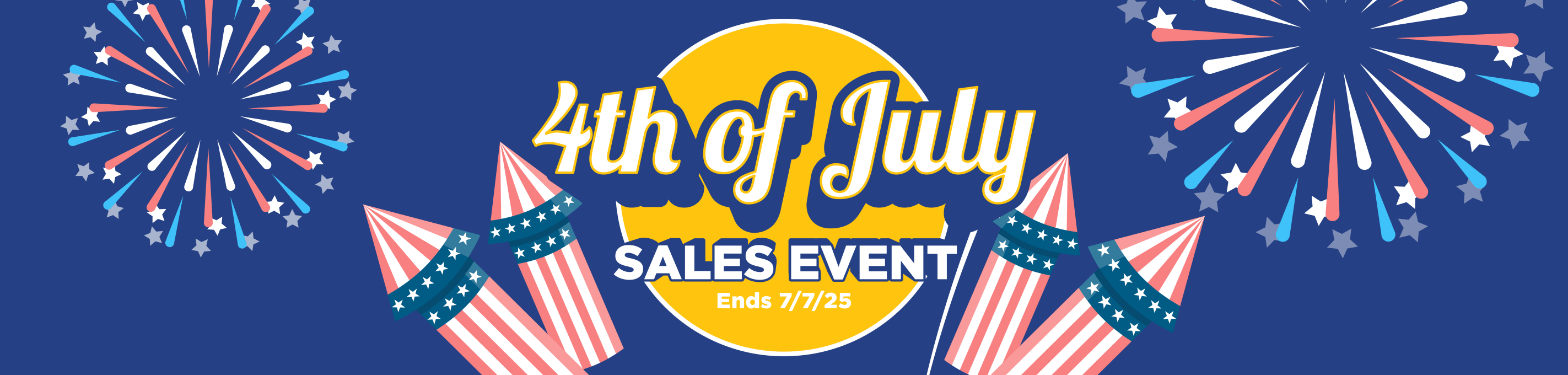 4th of July Sales Event