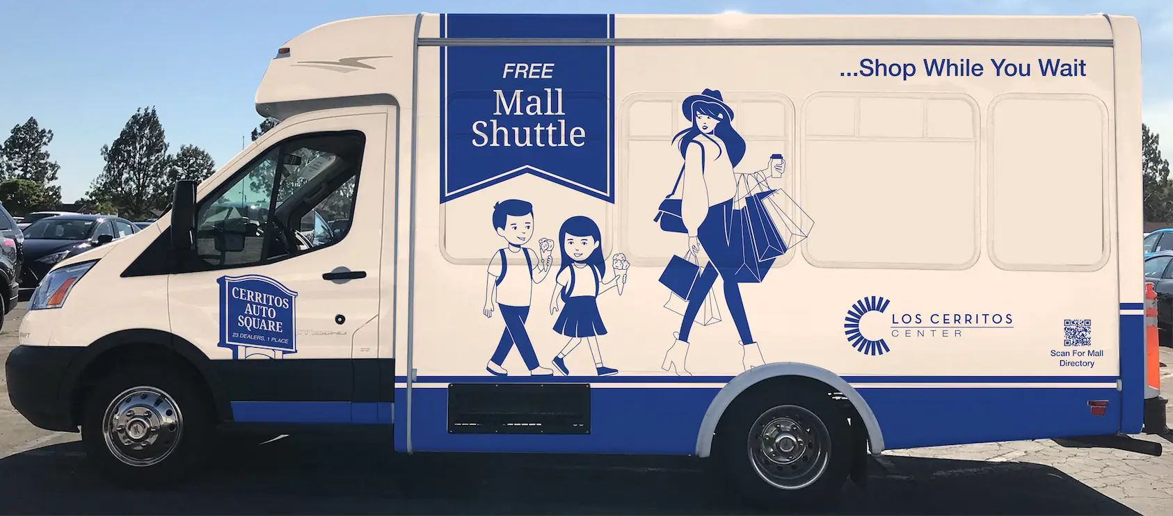 Shuttle service vehicle