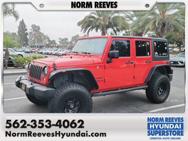 2016 Jeep Wrangler Unlimited Sport