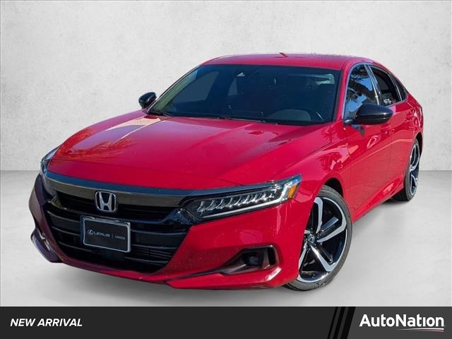 2021 Honda Accord Sedan 4-door Large Passenger Car
