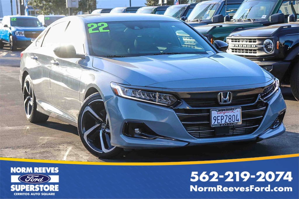 2022 Honda Accord 4D Sedan