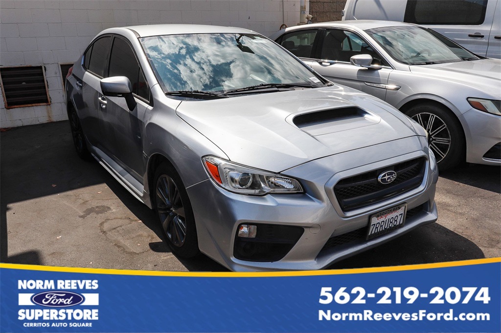 2016 Subaru WRX 4D Sedan