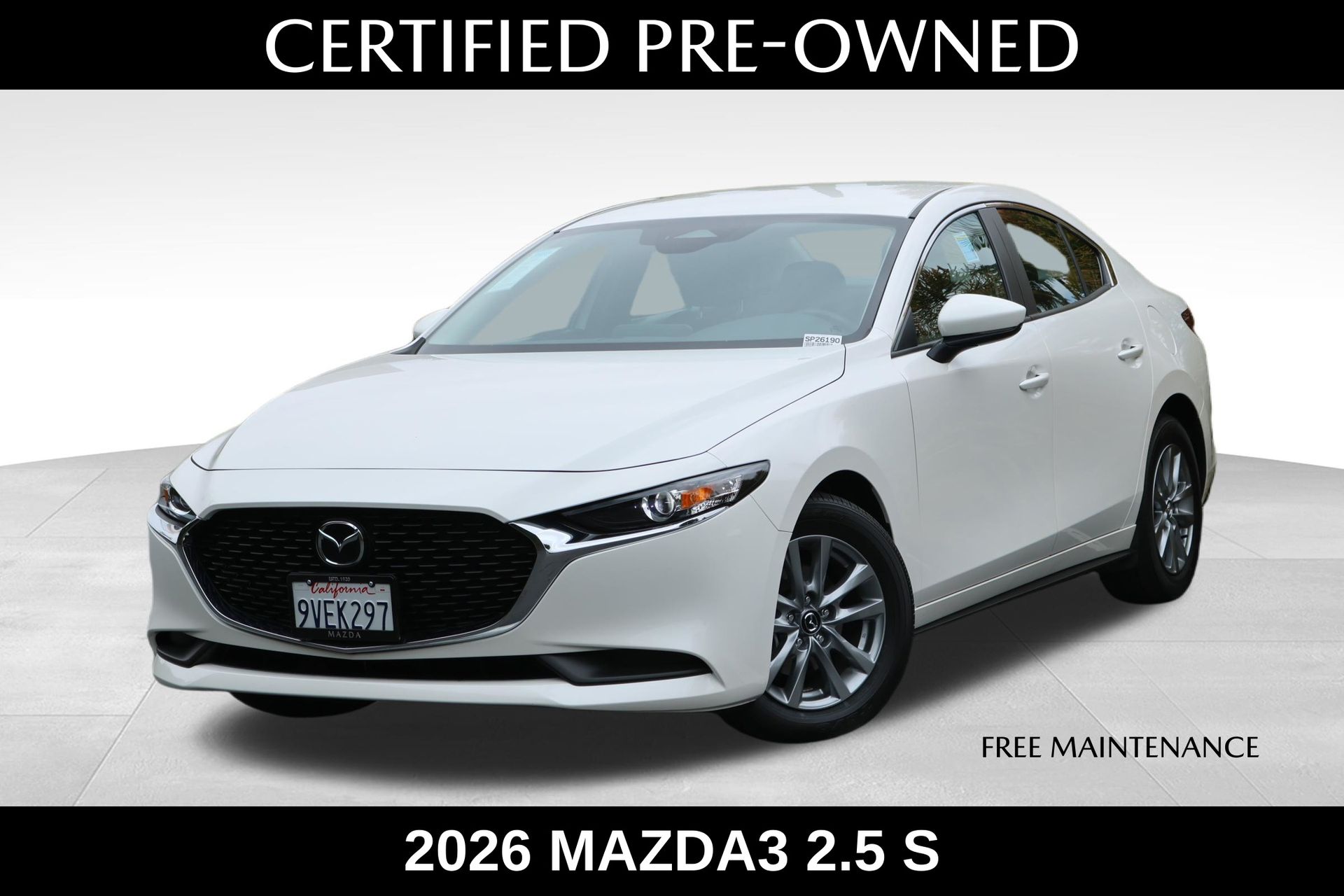 2026 Mazda Mazda3 4D Sedan