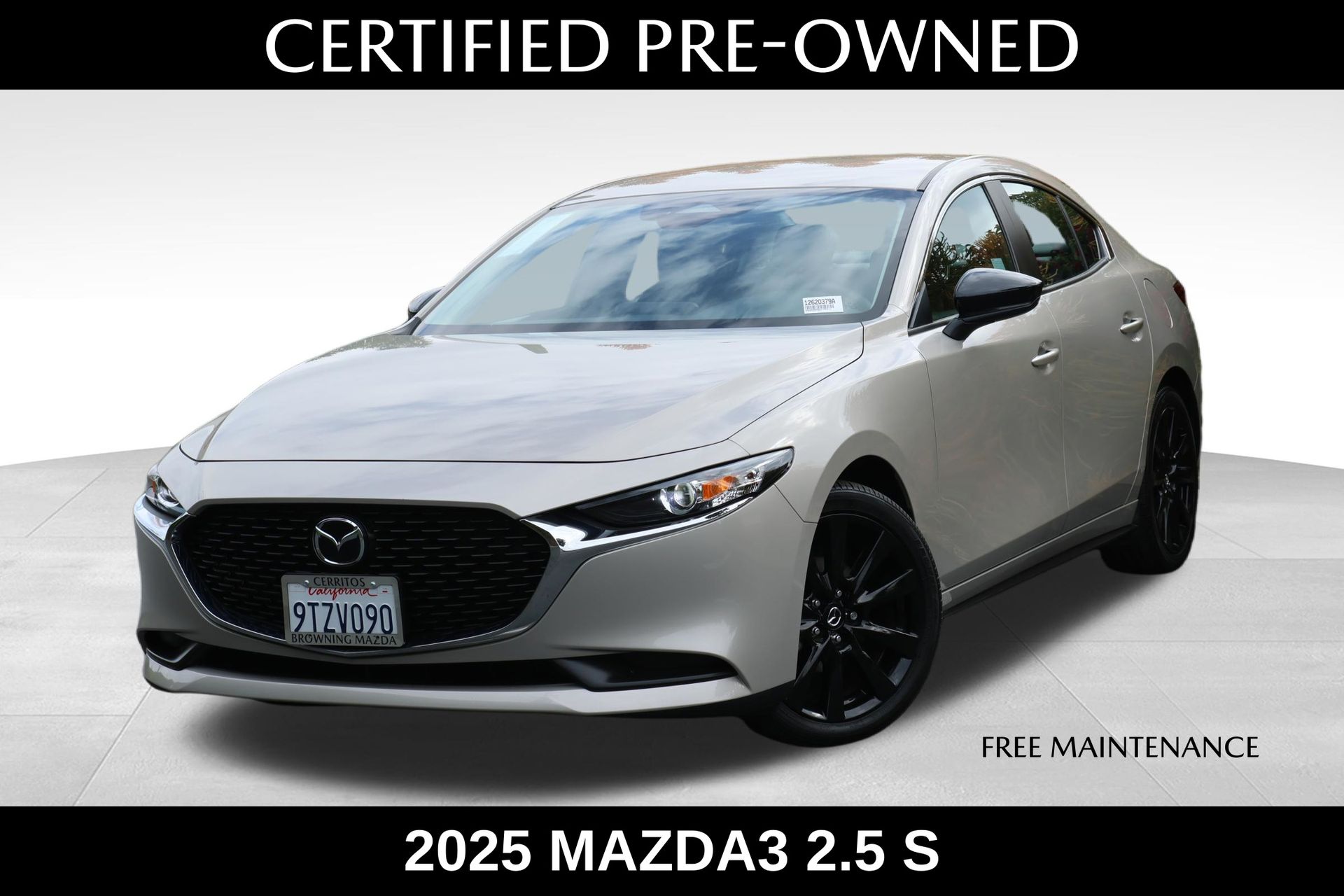 2025 Mazda Mazda3 4D Sedan