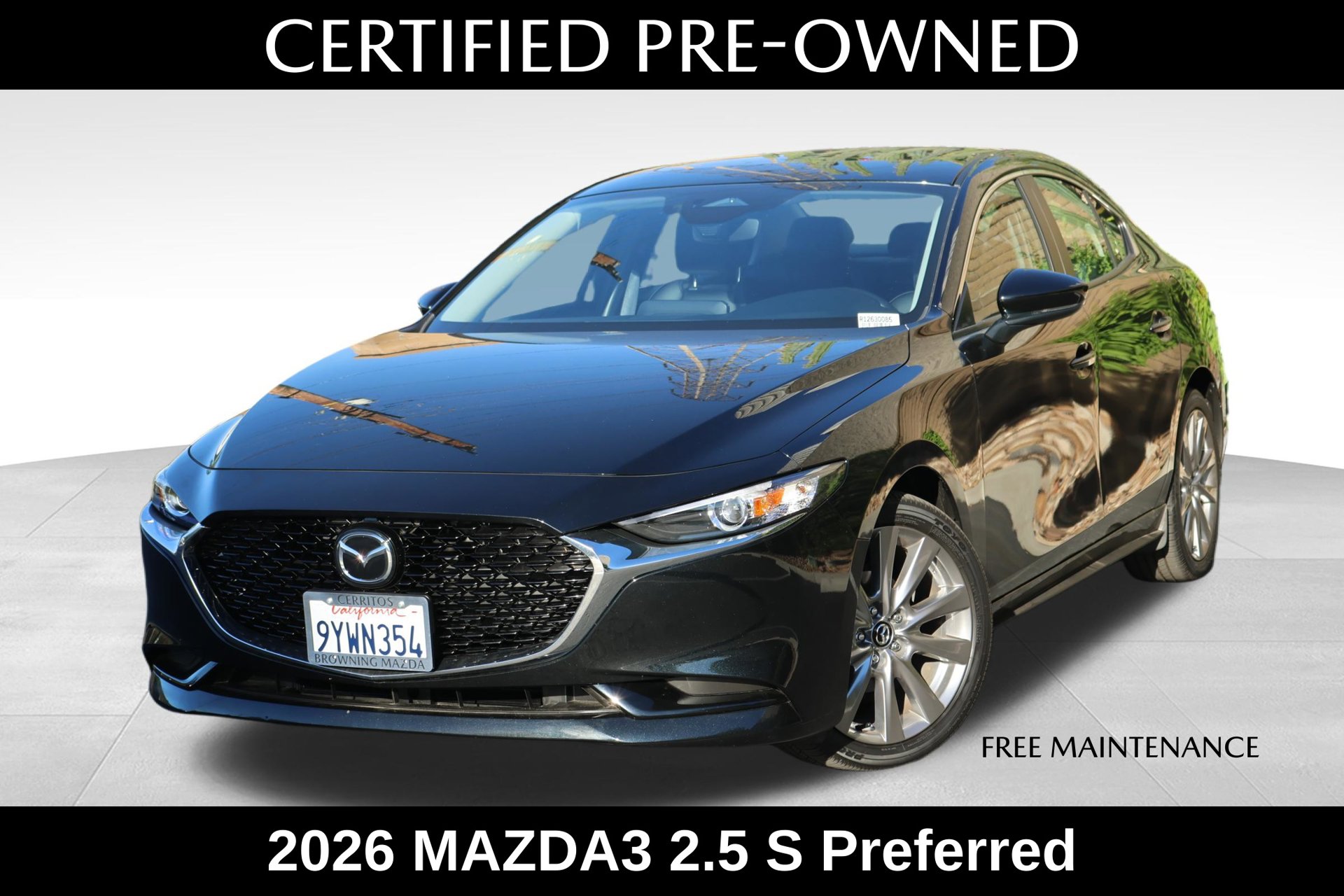 2026 Mazda Mazda3 4D Sedan
