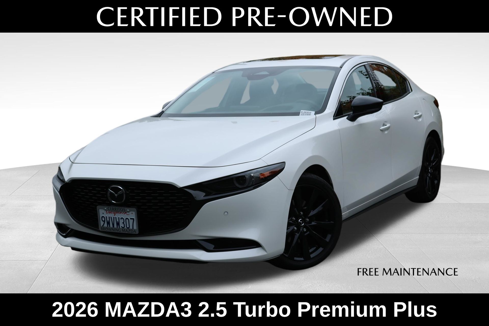 2026 Mazda Mazda3 4D Sedan