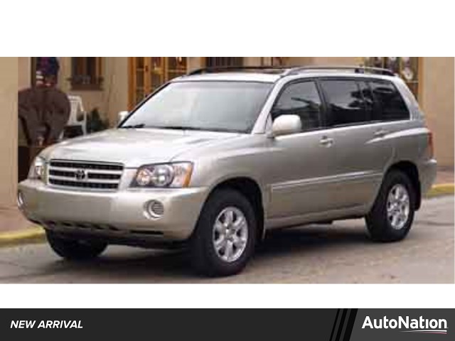 2002 Toyota Highlander 2WD Sport Utility Vehicles
