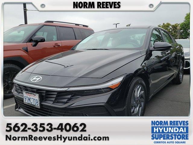 2025 Hyundai Elantra Hybrid Blue